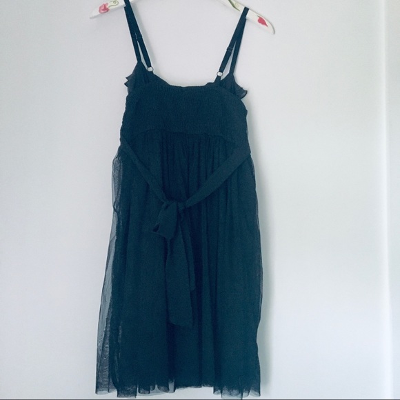 Black Tulle Dress - Picture 2 of 6